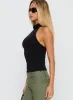 Merril Halter Top Black sold by Princess Polly