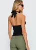 Merril Halter Top Black sold by Princess Polly
