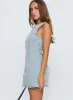 Ainsleigh Shift Denim Playsuit Light Wash sold by Princess Polly