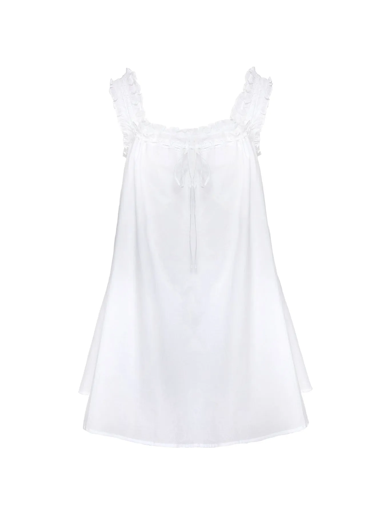 Swing Mini Dress White Tall sold by Princess Polly product image thumbnail 5