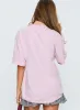 Led Zeppelin Oversized Vintage Graphic Top Pink sold by Princess Polly
