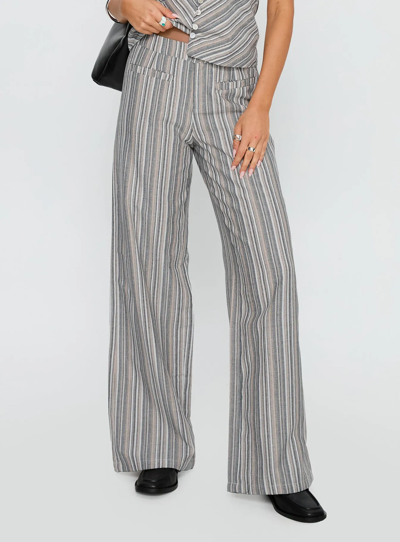 Lunelle Pants Multi Stripe sold by Princess Polly product image thumbnail 2