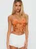 Shepherd Top Orange Floral sold by Princess Polly