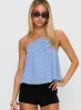 Moonlit Top Blue Stripe sold by Princess Polly