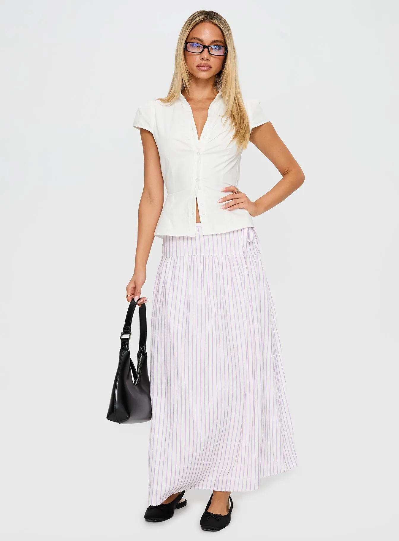 Antheia Maxi Skirt White Multi sold by Princess Polly product image thumbnail 2