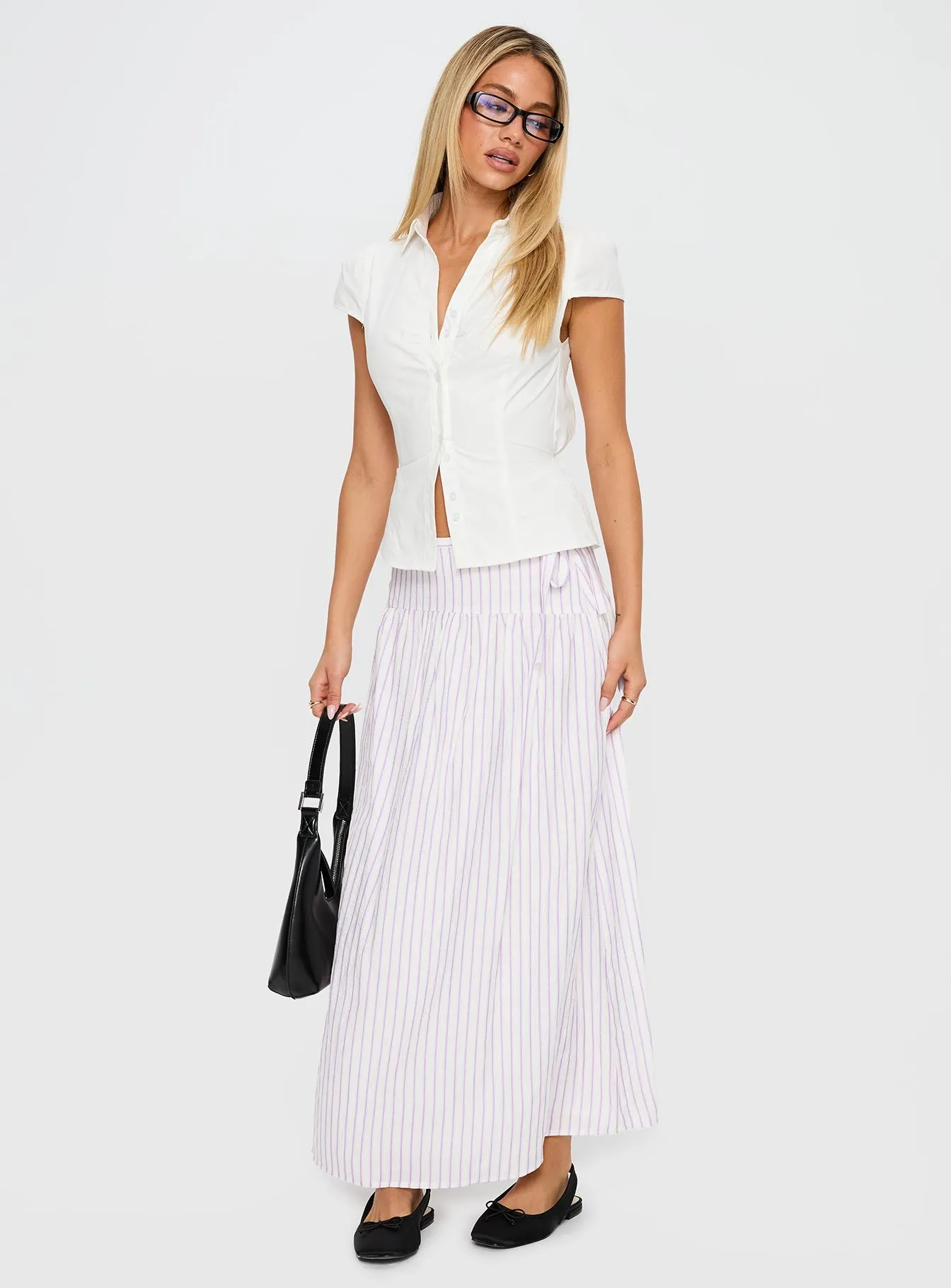 Antheia Maxi Skirt White Multi sold by Princess Polly product image thumbnail 3