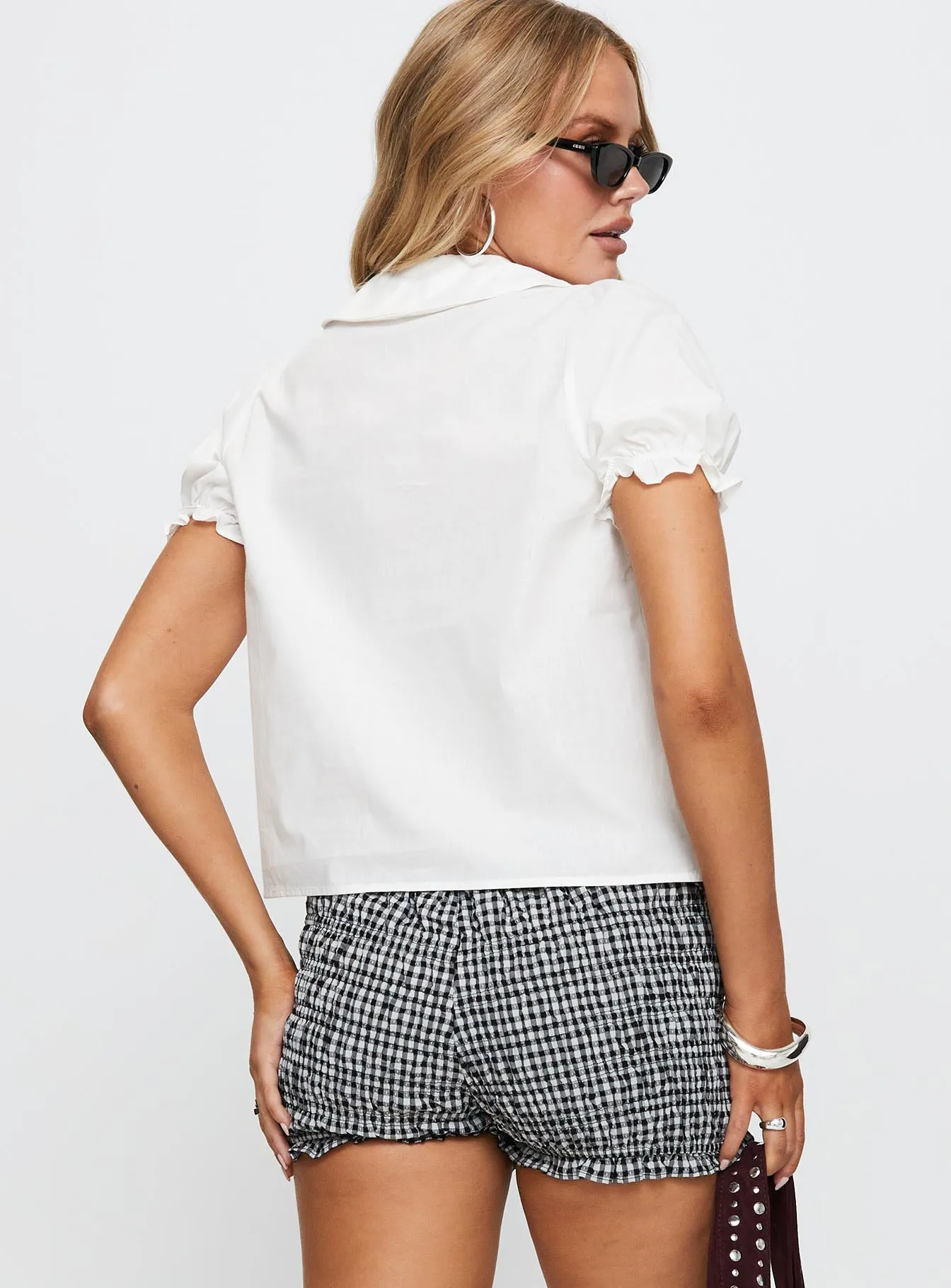 Neverland Blouse Top White sold by Princess Polly product image thumbnail 5