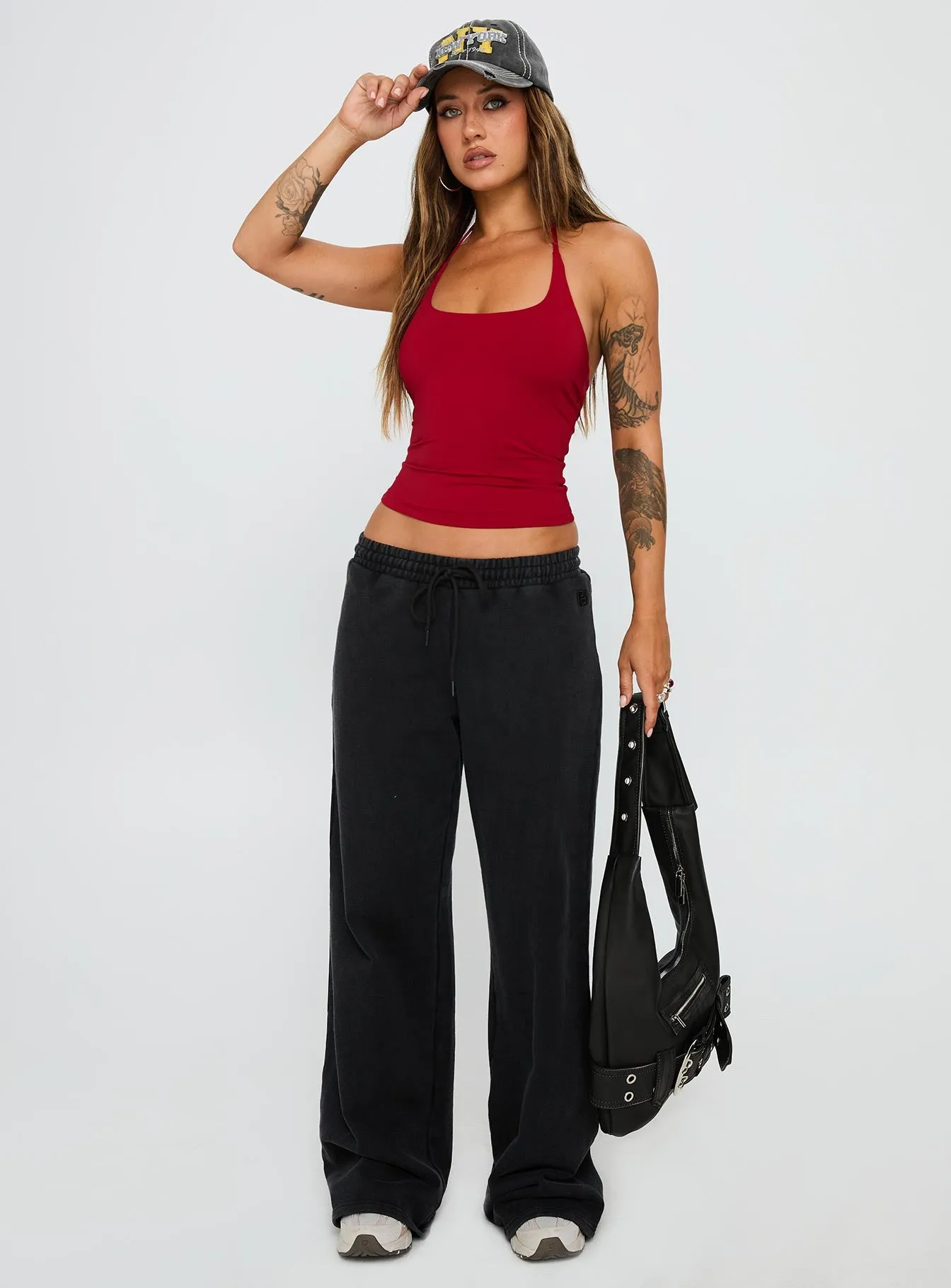 Ezekiel Nylon Top Red sold by Princess Polly product image thumbnail 2