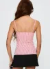 In Your Palm Top Red Stripe sold by Princess Polly