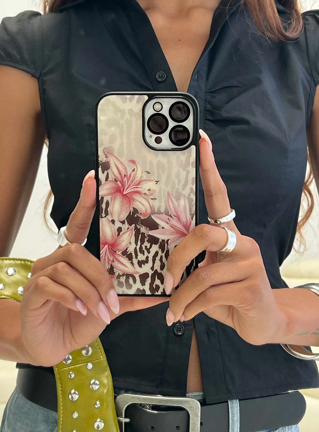 Love And Light iPhone Case Leopard sold by Princess Polly product image thumbnail 3