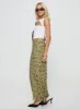 Piazia Maxi Skirt Green sold by Princess Polly