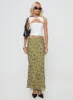 Piazia Maxi Skirt Green sold by Princess Polly