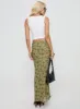 Piazia Maxi Skirt Green sold by Princess Polly