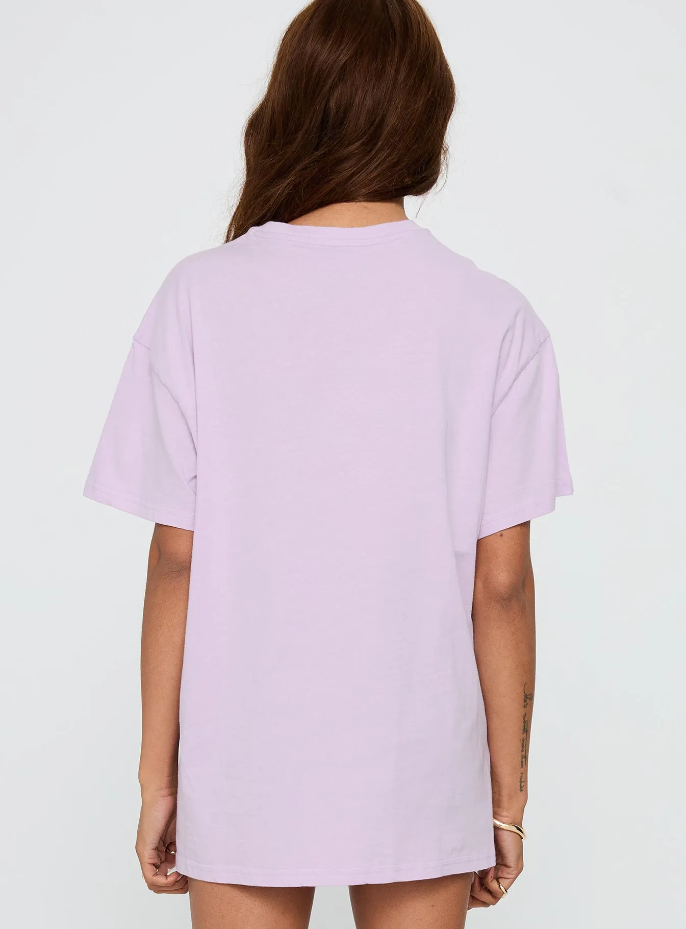Malibu Sunset Oversized Graphic Tee Purple sold by Princess Polly product image thumbnail 4