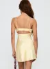 Lulubelle Mini Dress Lemon sold by Princess Polly