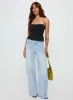 In The End Tie Back Top Black sold by Princess Polly