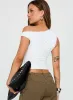 Danza Top White sold by Princess Polly