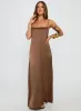 Apple Cider Maxi Dress Brown sold by Princess Polly