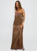 Apple Cider Maxi Dress Brown sold by Princess Polly