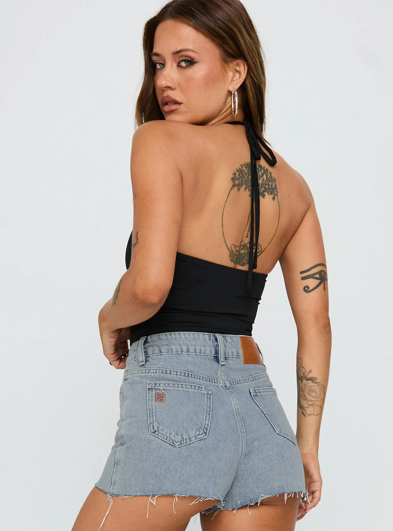 Ezekiel Nylon Top Black sold by Princess Polly product image thumbnail 5