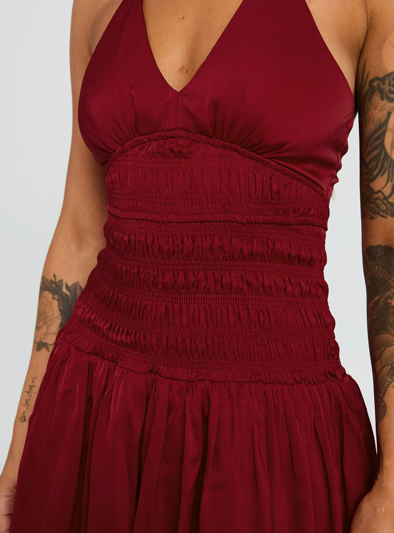 Mariachi Mini Dress Red sold by Princess Polly product image thumbnail 5