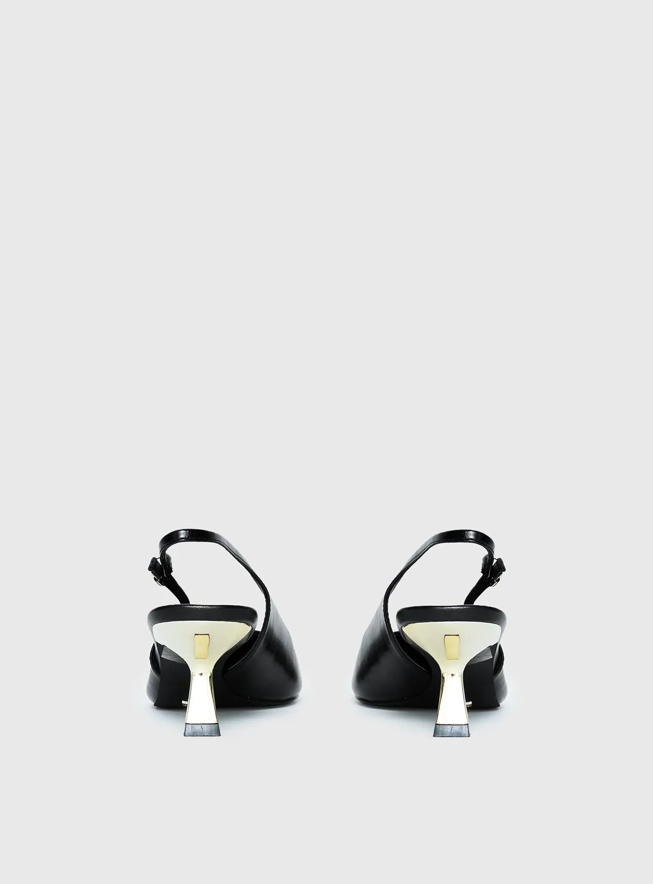 Billini Anaya Pointed Toe Heels Black / Gold sold by Princess Polly product image thumbnail 5