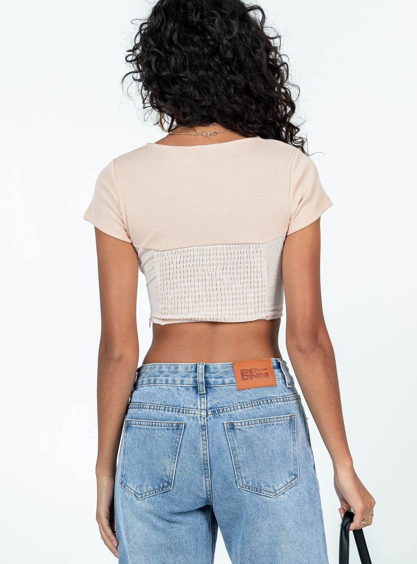 Not Your Baby Corset Cream sold by Princess Polly product image thumbnail 5