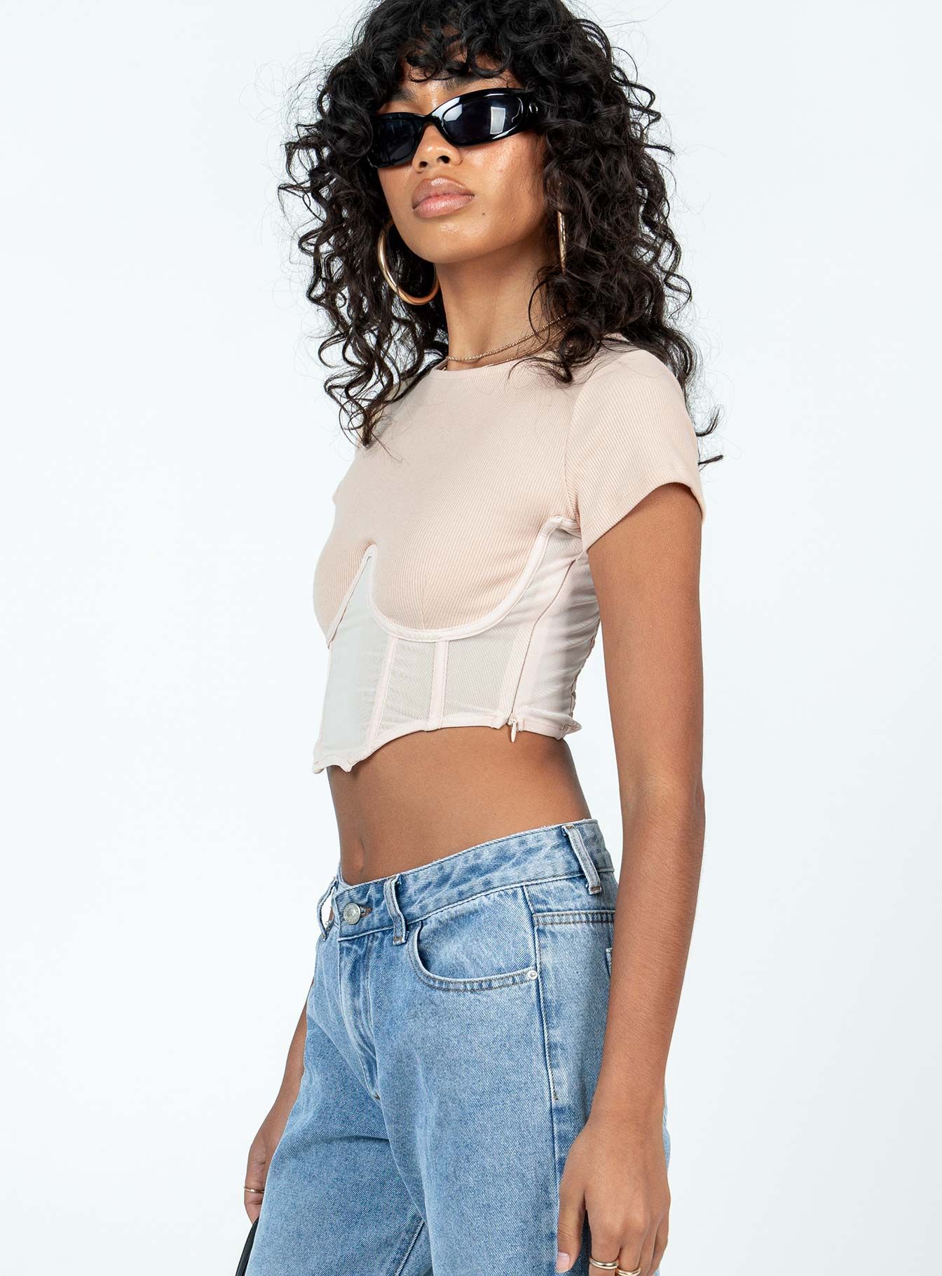 Not Your Baby Corset Cream sold by Princess Polly product image thumbnail 4