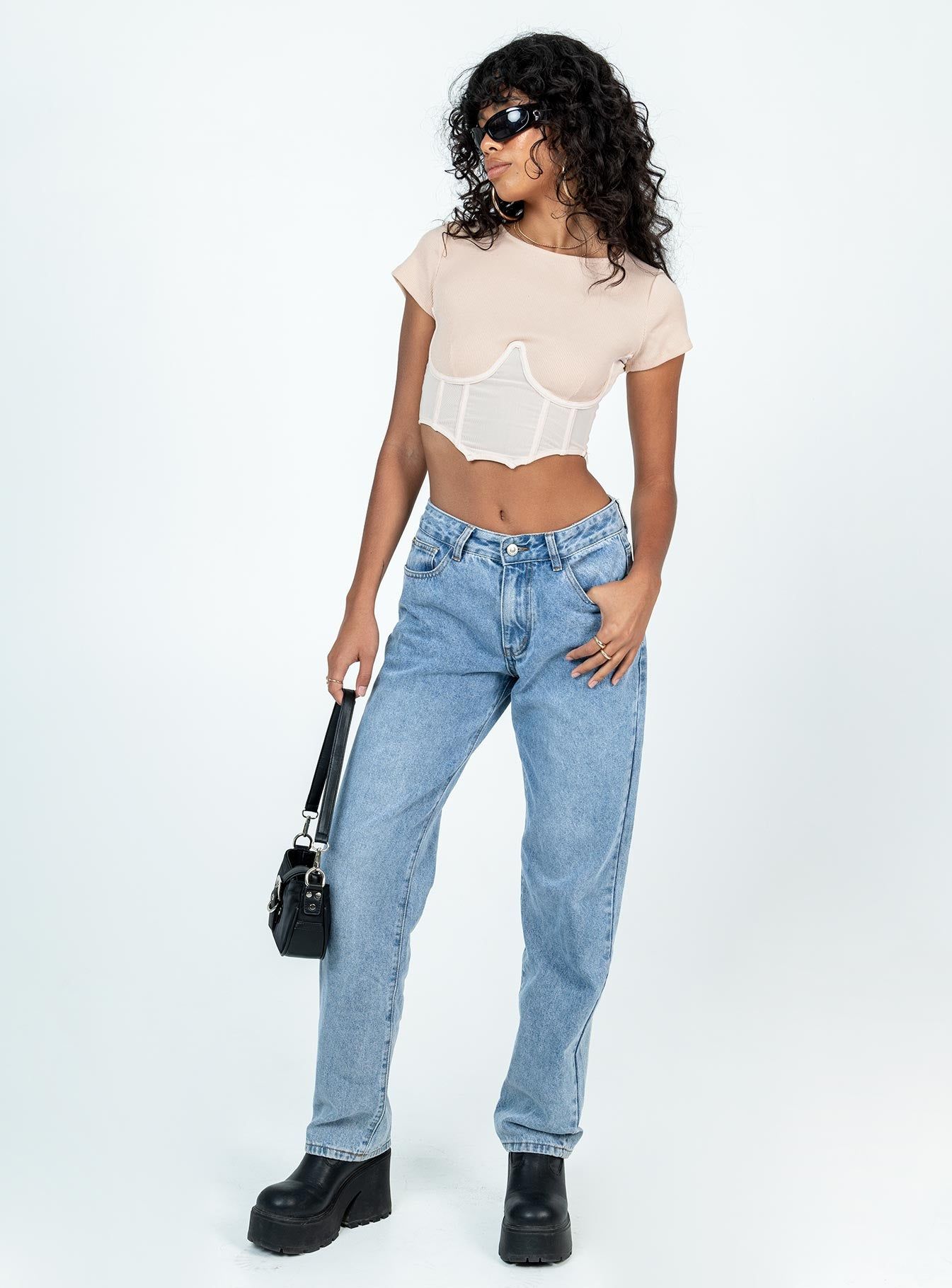 Not Your Baby Corset Cream sold by Princess Polly product image thumbnail 3