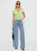 Normal Thing Strap Detail Top Mint sold by Princess Polly