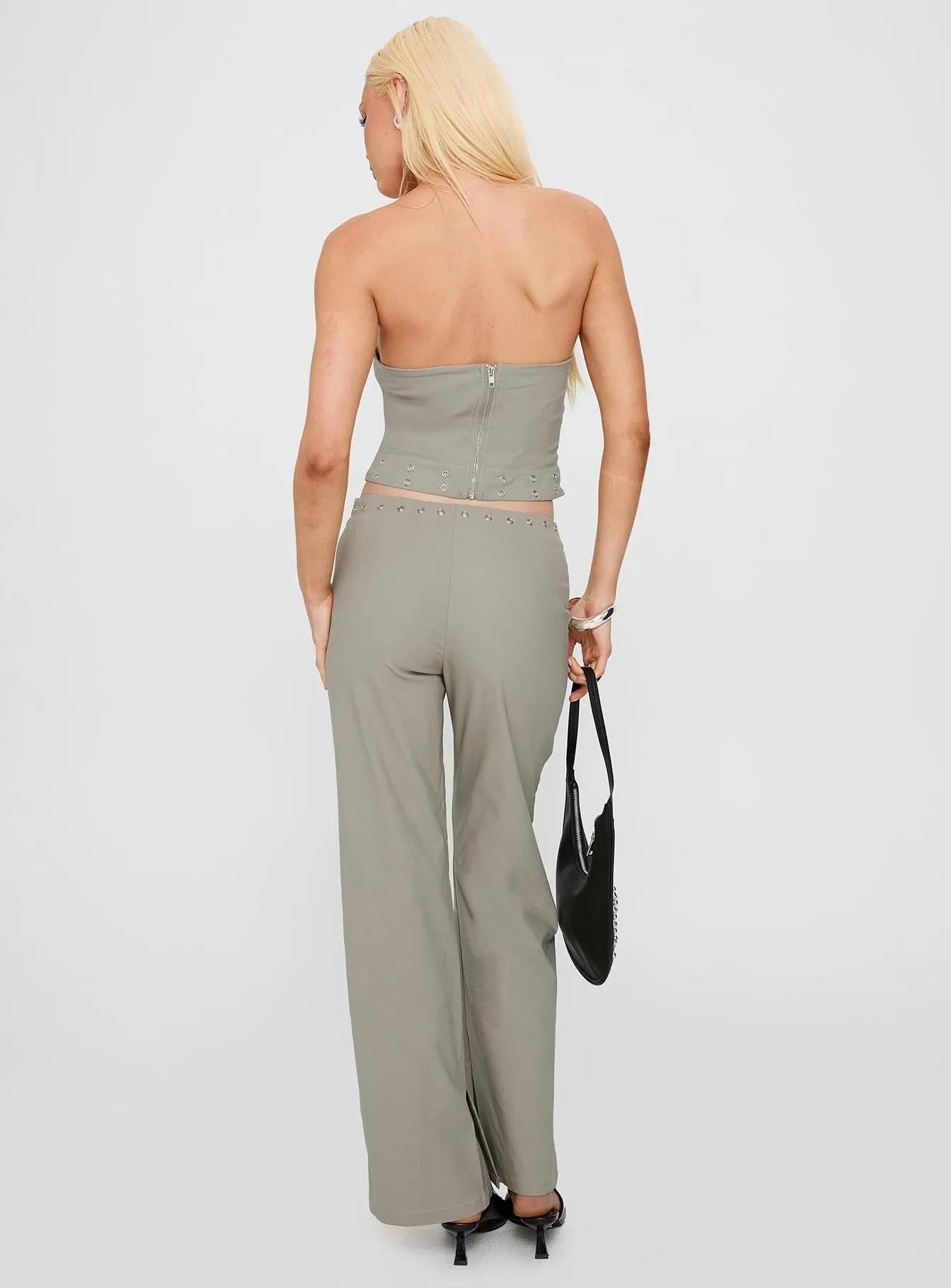 Passionette Pants Olive sold by Princess Polly product image thumbnail 5