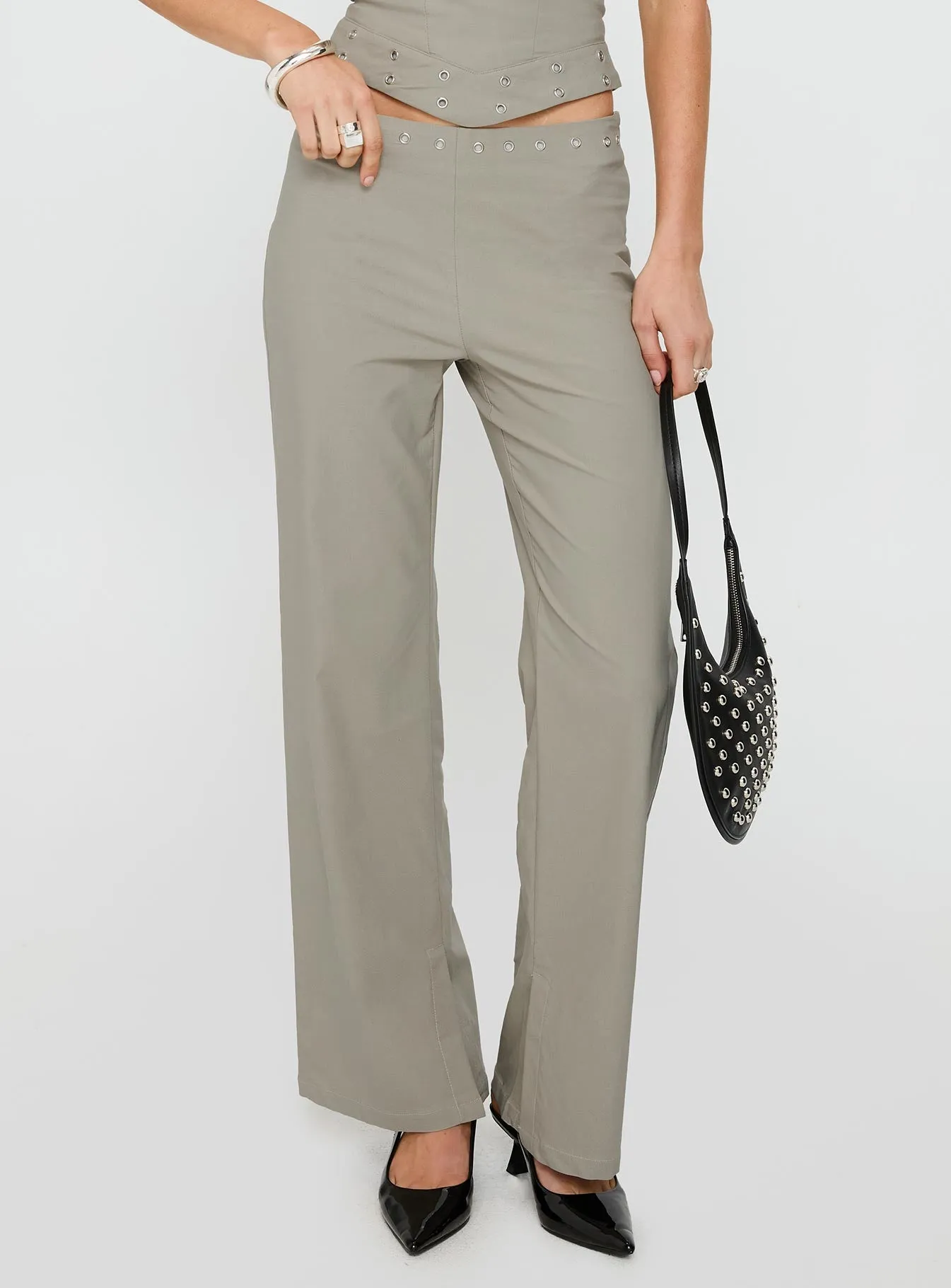 Passionette Pants Olive sold by Princess Polly product image thumbnail 2