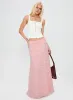 Youthful Spirit Lace Maxi Skirt Pink sold by Princess Polly