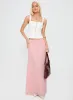 Youthful Spirit Lace Maxi Skirt Pink sold by Princess Polly