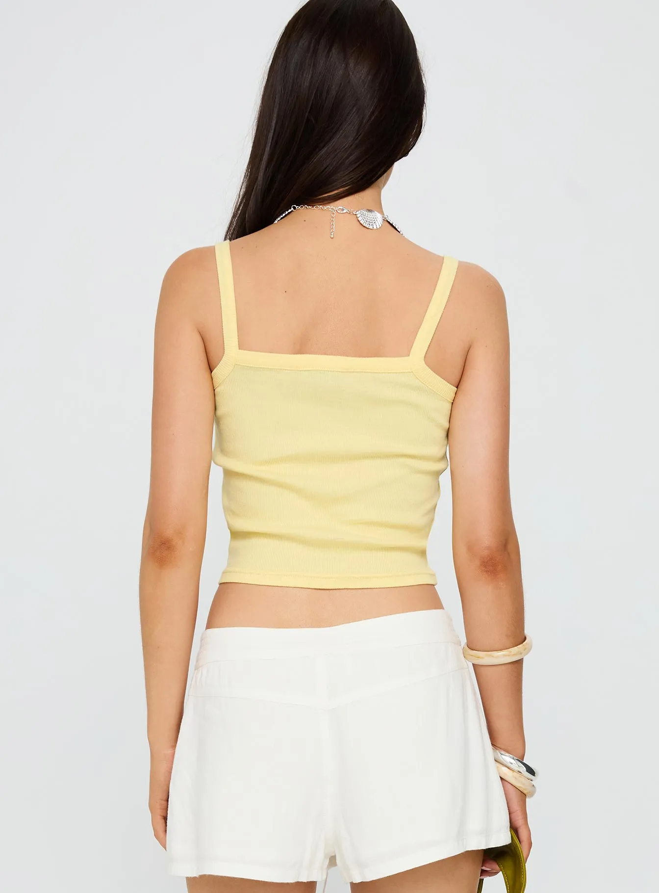 Seashore Shells Graphic Tank Yellow sold by Princess Polly product image thumbnail 5