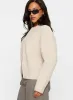Lexene Zip Through Jumper Oat sold by Princess Polly