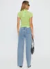 Darla Low Rise Straight Jean Vintage Blue Wash sold by Princess Polly