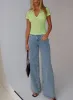 Darla Low Rise Straight Jean Vintage Blue Wash sold by Princess Polly