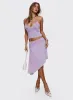 Pappilion Asymmetrical Skirt Lilac sold by Princess Polly