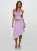 Pappilion Asymmetrical Skirt Lilac sold by Princess Polly