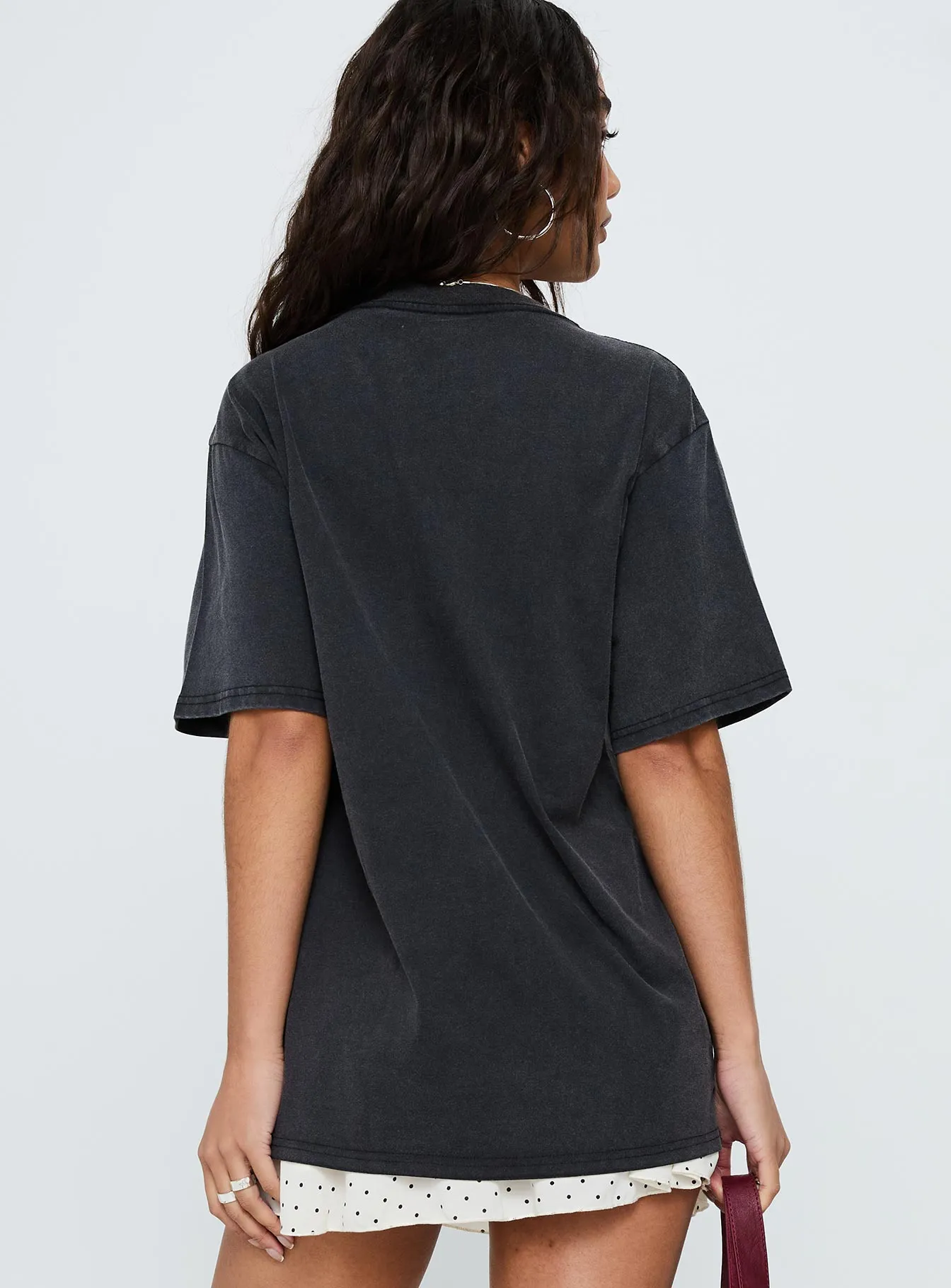 Blondie Vintage Oversized Graphic Tee Black sold by Princess Polly product image thumbnail 5