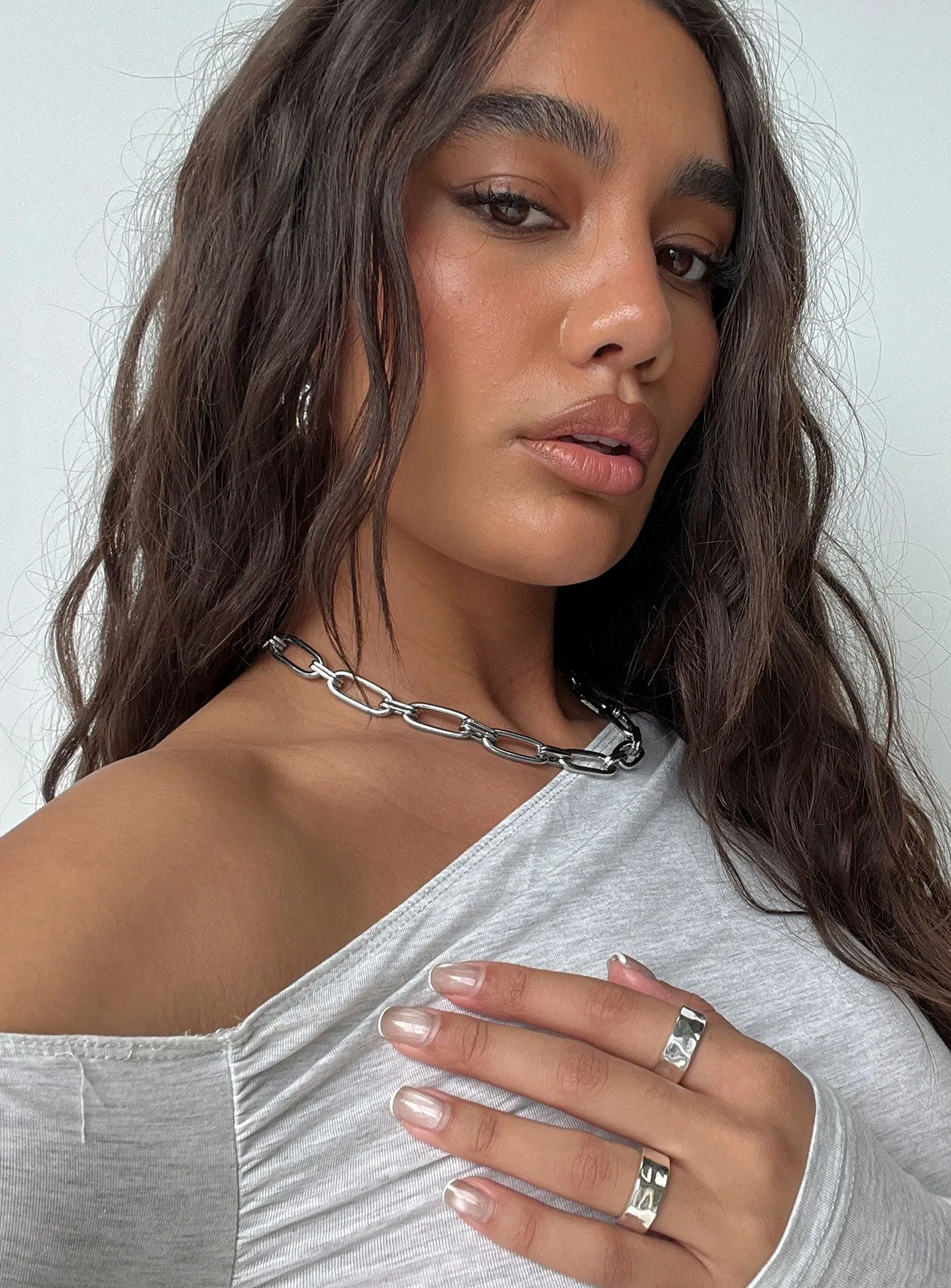 Good For You Necklace Silver sold by Princess Polly