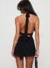 Got Me Started Romper Black Petite sold by Princess Polly