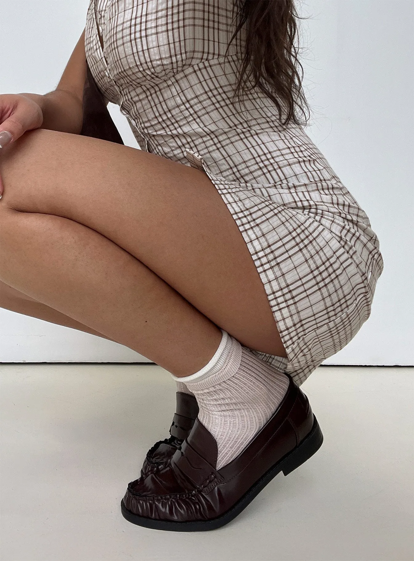 Therapy Albert Loafers Bordeaux Patent sold by Princess Polly