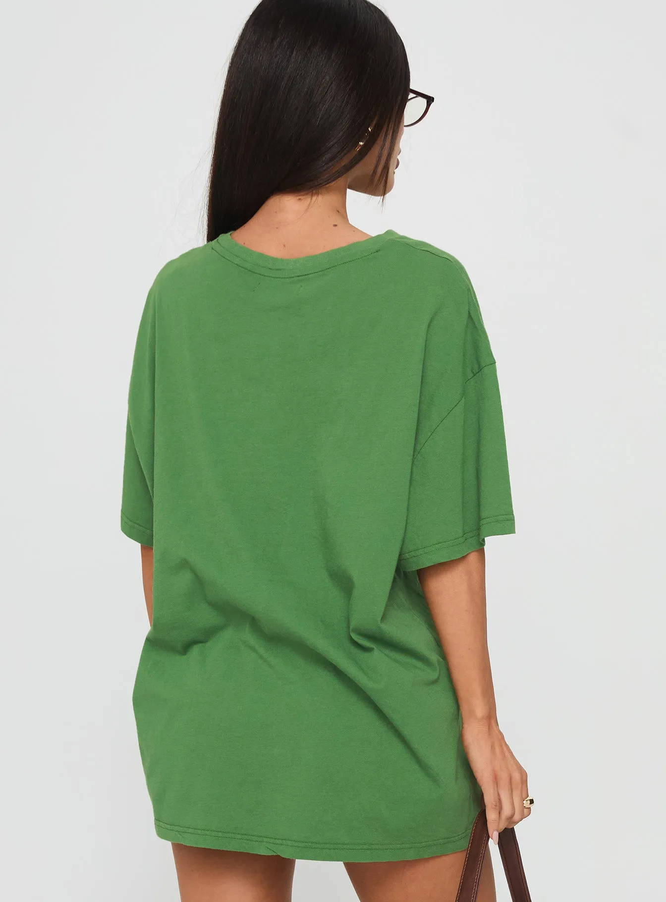 Farmers Market Oversized Graphic Tee Green sold by Princess Polly product image thumbnail 5