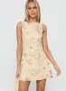 Alfalfa Mini Dress Floral Multi sold by Princess Polly