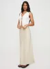 All In Maxi Skirt Beige sold by Princess Polly