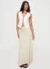 All In Maxi Skirt Beige sold by Princess Polly