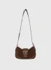 Kienna Buckle Shoulder Bag Brown sold by Princess Polly