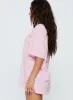 Howdy Partner Oversized Graphic Tee Pink sold by Princess Polly